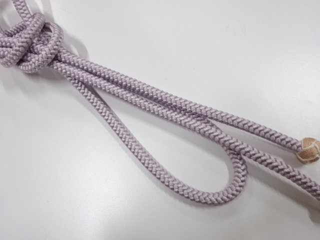 JAPANESE KIMONO / HAND-TIED OBIJIME CORD 